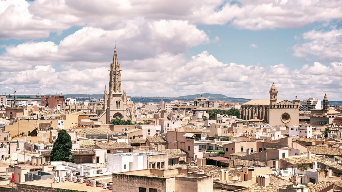 Europe top destination to travel in 2025 drone image