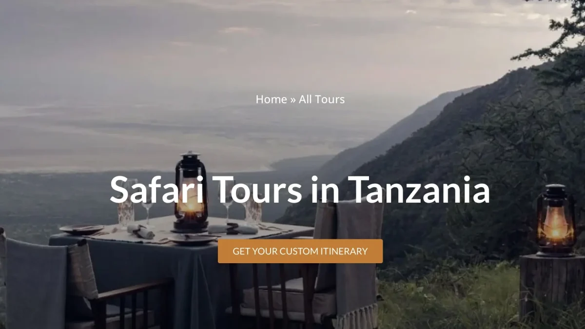 Exploring the Wonders of Africa great image expedition Tanzania Safari
