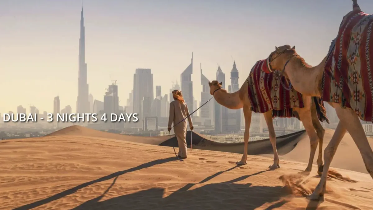 Gomosafer three nights four days in Dubai