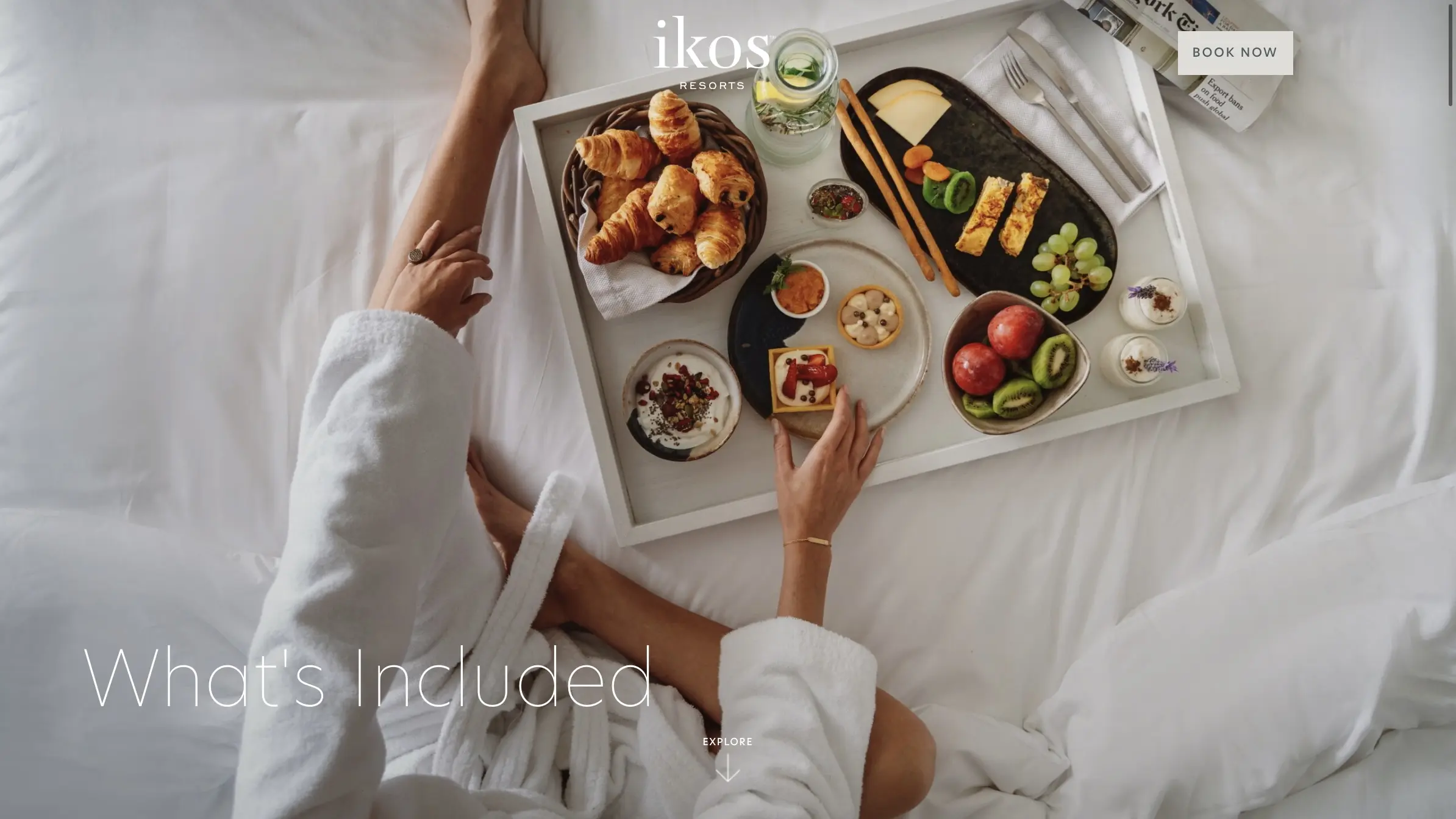 Ikos Resorts Slider Image